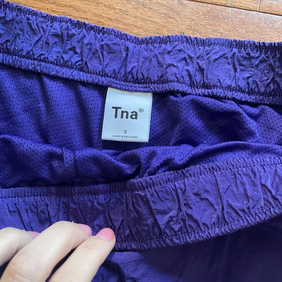 TNA aritzia easy shorts, purple - Picture 2 of 3